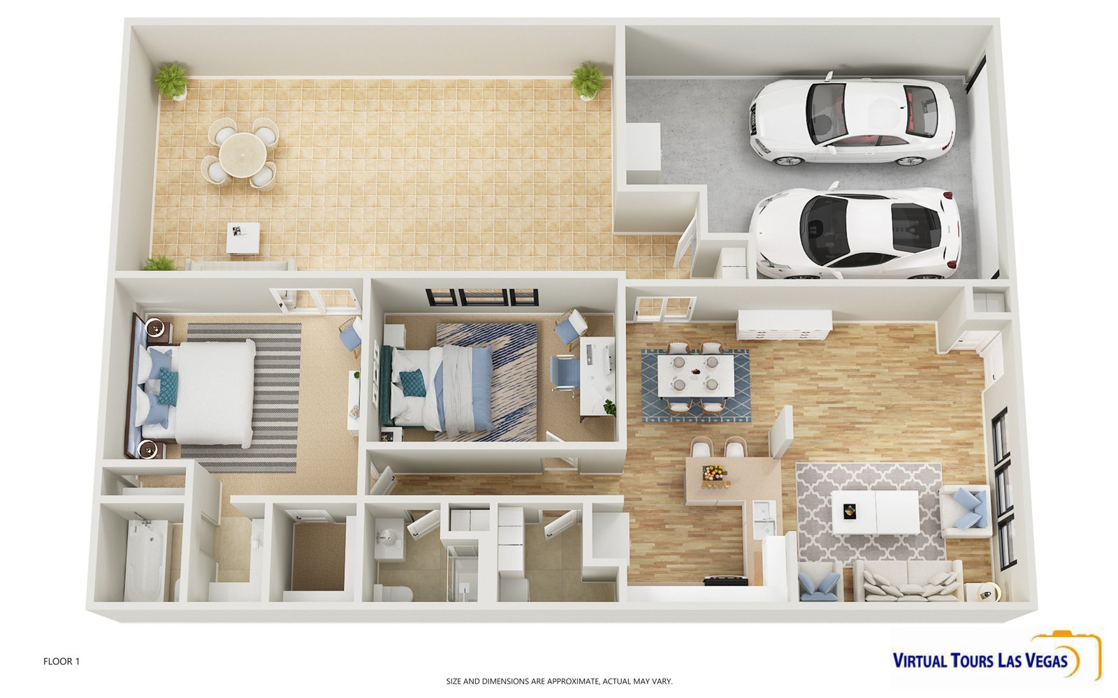 3D Floor Plan Las Vegas